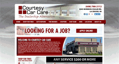 Desktop Screenshot of courtesycarcareinc.com