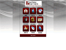 Tablet Screenshot of courtesycarcareinc.com